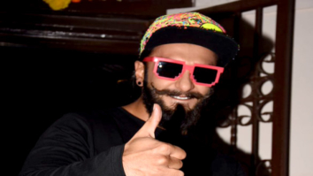 Ranveer Singh snapped at a dubbing studio in Bandra
