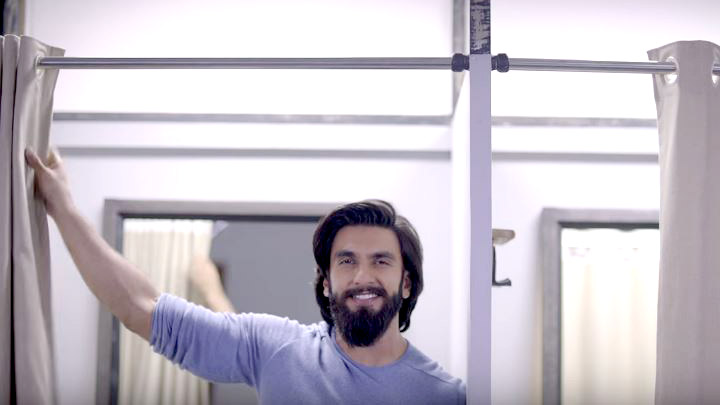 Ranveer Singh Changes Jeans In Durex Jeans Advertisement Teaser