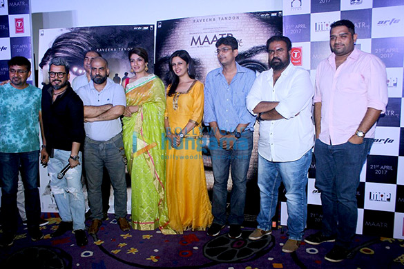 raveena tandon at the trailer launch of maatr 1