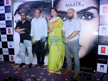 Raveena Tandon at the trailer launch of 'Maatr'