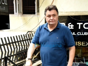 Rishi Kapoor snapped in Bandra