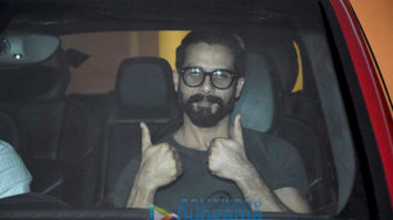 Shahid Kapoor & Gauri Khan visit Karan Johar’s house to see his babies