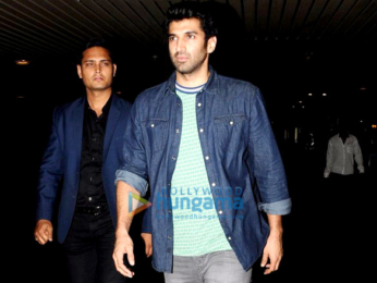 Shilpa Shetty, Vidya Balan and Aditya Roy Kapur snapped at the airport