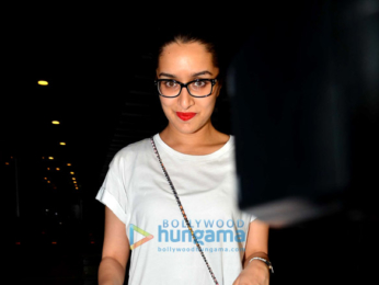 Shraddha Kapoor snapped post dinner with friends at Hakassan