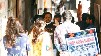 On The Sets From The Movie Shubh Mangal Saavdhan