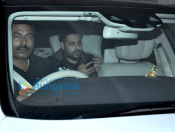 Sidharth Malhotra, Alia Bhatt & Badshah snapped post dinner at Karan Johar's house