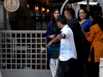 Sonam Kapoor snapped post NDTV shoot