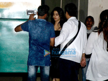 Sridevi and Jhanvi Kapoor snapped at an AD Shoot in Bandra