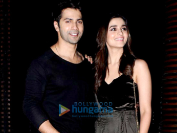 Varun Dhawan hosts a success bash of the film 'Badrinath Ki Dulhania'