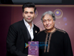 Karan Johar unveils Ustad Amjad Ali Khan’s book ‘Master on Masters’