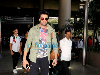 Varun Dhawan, Alia Bhatt, Kangna Ranaut and Karan Johar snapped at the airport