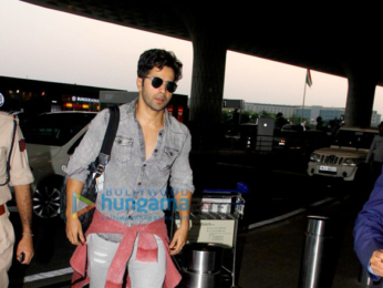 Varun Dhawan, Alia Bhatt and Neha Dhupia snapped at the airport