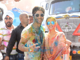 Varun Dhawan & Alia Bhatt grace the Zoom Holi Party 2017