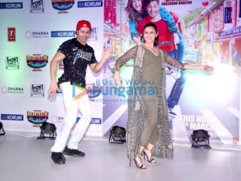 Varun Dhawan & Alia Bhatt promote 'Badrinath Ki Dulhania' at Korum Mall, Thane