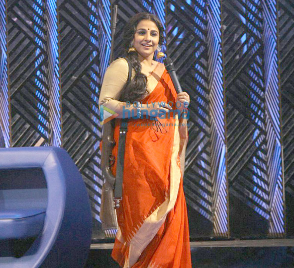 vidya balan promotes begum jaan on indian idol 5