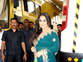 Vidya Balan snapped at 'Begum Jaan' promotions