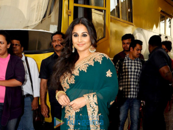 Vidya Balan snapped at 'Begum Jaan' promotions