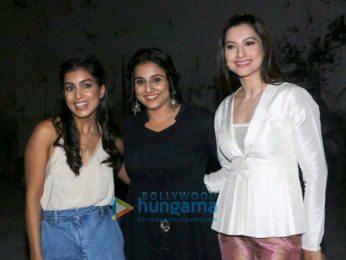 Vidya Balan celebrates holi while promoting 'Begum Jaan'