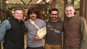Aamir Khan and Shah Rukh Khan meet Netflix CEO at Mannat. Is the biggest movie deal in the making?
