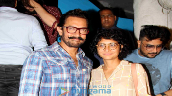 Aamir Khan, Kiran Rao, Fatima Sana Shaikh & Sanya Malhotra snapped post dinner at ‘Olive’