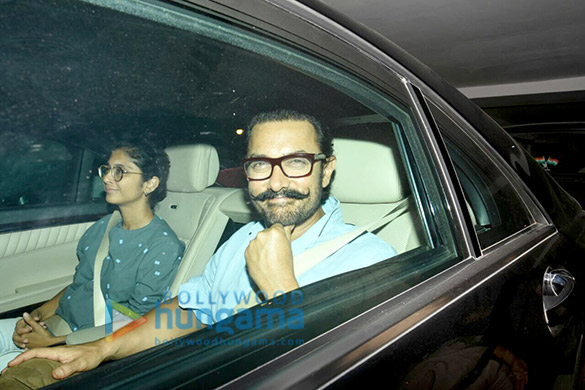 aamir khan and kiran rao snapped post visiting karan johar house to see the babies 3