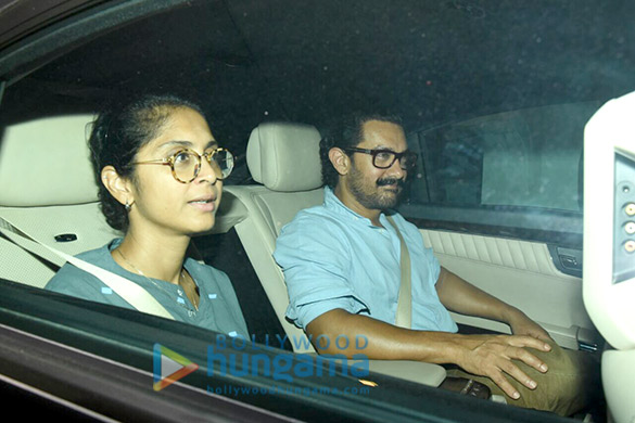aamir khan and kiran rao snapped post visiting karan johar house to see the babies 4