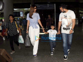 Aamir Khan and Shilpa Shetty snapped at the airport