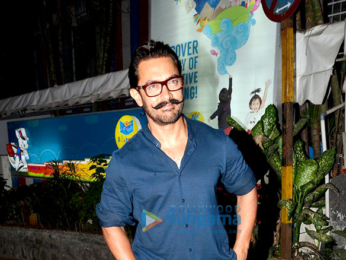 Aamir Khan snapped post spa session in Bandra