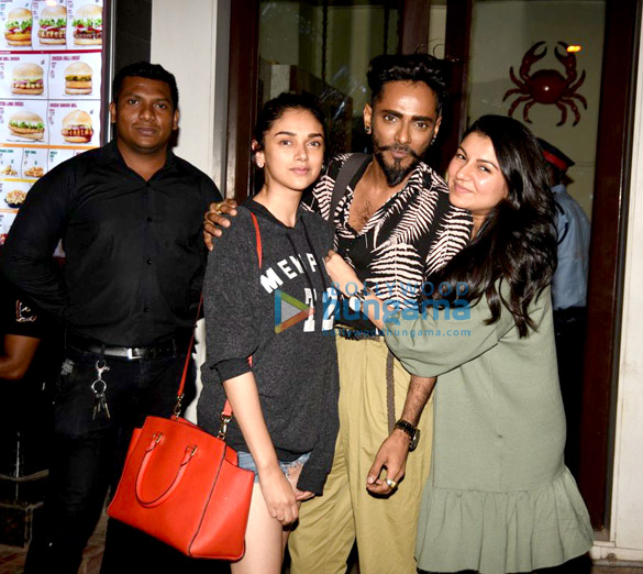 aditi rao hydari snapped post dinner with friends 1