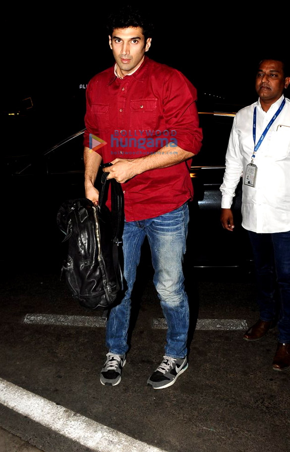 aditya roy kapur departs for berlin 3