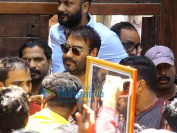 Ajay Devgn meets his fans on his birthday