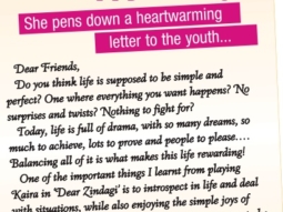 Alia Bhatt’s inspiring message to youth for a happy life