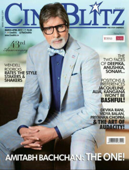 Amitabh Bachchan On The Cover Of Cine Blitz,April 2017
