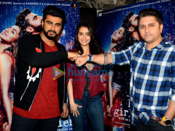 Arjun Kapoor, Shraddha Kapoor & Mohit Suri snapped at 'Half Girlfriend' promotions