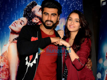 Arjun Kapoor, Shraddha Kapoor & Mohit Suri snapped at 'Half Girlfriend' promotions