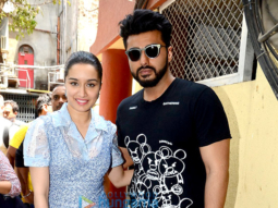 Arjun Kapoor & Shraddha Kapoor snapped at their film Half Girlfriend’s promotions