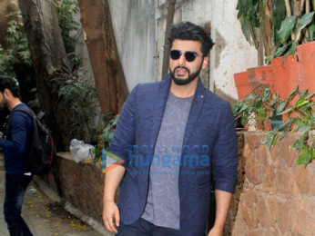 Arjun Kapoor snapped promoting his film Half Girlfriend'