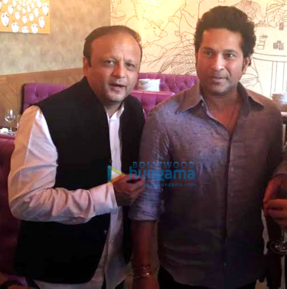 asif bhamla and sachin tendulkar at the 20th anniversary celebrations of bhamla foundation