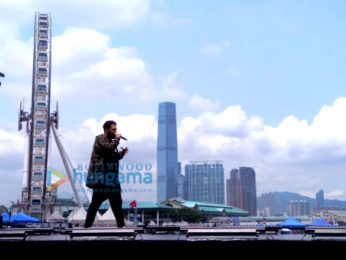 Badshah rehearsing for 'Dabangg Tour Hungama' in Hong Kong