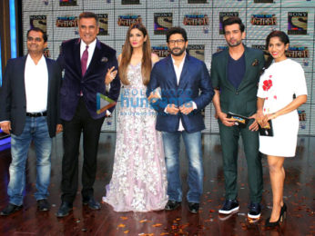 Boman Irani, Raveena Tandon & Arshad Warsi grace the launch of Sabse Bada Kalakaar