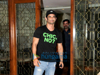 Sushant Singh Rajput, Shraddha Kapoor and Arjun Kapoor grace Chetan Bhagat's birthday bash