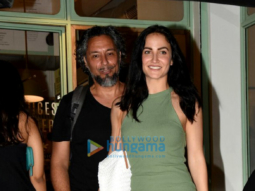 Elli Avram snapped post dinner at The Kitchen Garden