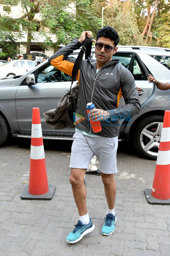 Farhan Akhtar and Amit Gaur snapped at the Otters Club Volleyball match Farhan Akhtar and Amit Gaur snapped at the Otters Club Volleyball match