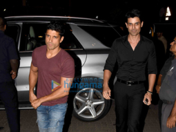 Farhan Akhtar and Amit Gaur snapped at Radio Bar