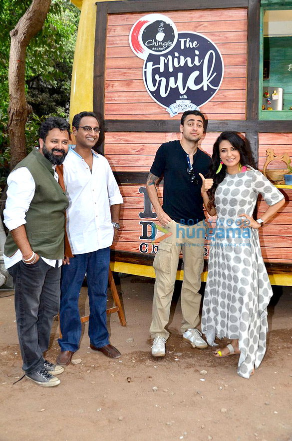 Imran Khan and Nikhil Advani shoot for ‘The Mini Truck’ show Imran Khan and Nikhil Advani shoot for ‘The Mini Truck’ show