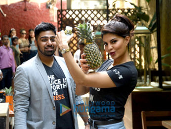 Jacqueline Fernandez announced as brand ambassador for RAW Pressery products