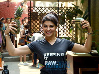 Jacqueline Fernandez announced as brand ambassador for RAW Pressery products