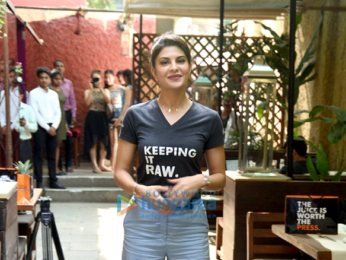 Jacqueline Fernandez announced as brand ambassador for RAW Pressery products