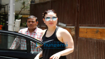 Kareena Kapoor Khan snapped post her yoga session