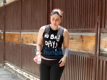 Kareena Kapoor Khan snapped post her yoga session